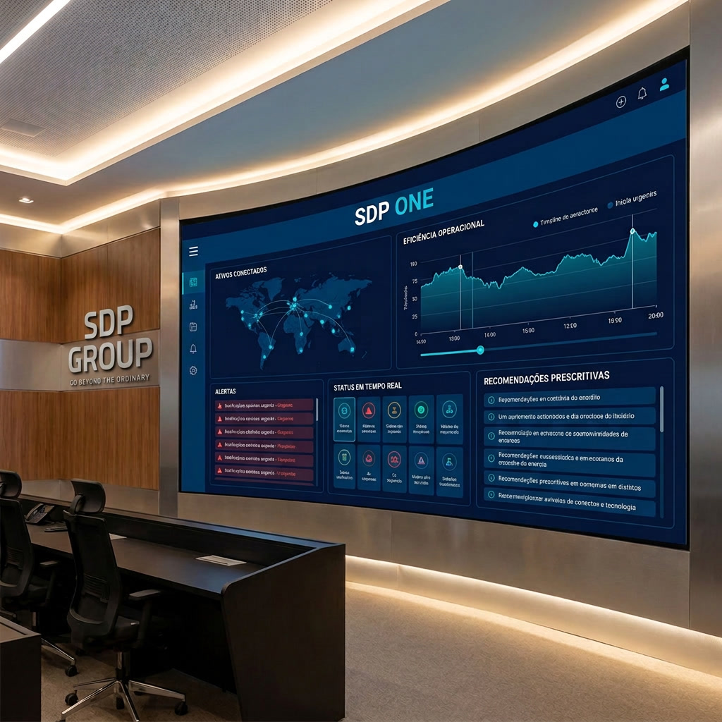 Centro de inteligência operacional com a plataforma SDP ONE